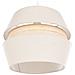 Lampadario Atoyac Lino Sintetico Beige - Foto miniatura 7