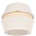 Lampadario Atoyac Lino Sintetico Beige - Foto miniatura 8