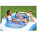 Piscina Gonfiabile Splashview Con Sedute E Portabicchieri 54409 - Foto miniatura 2