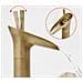 Rubinetto Miscelatore Vintage Bagno Canna Bassa Becco Cascata Ottone T2021 - Foto miniatura 2