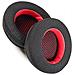 Confezione Da 2 Cuscinetti Auricolari Sostitutivi Per Cuffie Razer Kraken Pro V1 Red - Foto miniatura 3