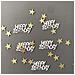 Cornetti, 30 Pezzi Lettere E 100 Pezzi Stelle Silver - Foto miniatura 1