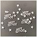 Cornetti, 30 Pezzi Lettere E 100 Pezzi Stelle Silver - Foto miniatura 5