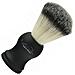 Pennello Da Barba Professionale  Nero - Foto miniatura 1