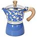 V44300BJAPA caffettiera manuale Moka Blu - Foto miniatura 1