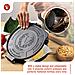 34214 Pressa Per Tortillas Messicane In Ghisa Hd 20cm Pataconera Colombiana Roti Maker Nero - Foto miniatura 4