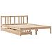 Letto senza Materasso 135x190 cm in Legno Massello di Pino - Foto miniatura 9