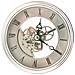 Inserto Per Meccanismo Orologio Argentato - Quadrante Con Numeri Romani Da 97 Mm - Foto miniatura 2