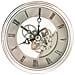 Inserto Per Meccanismo Orologio Argentato - Quadrante Con Numeri Romani Da 97 Mm - Foto miniatura 3