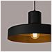 Lampada A Sospensione Bilo Nero Sl. 1703 - Moderno Lampada A Sospensione Nero 120x35x35 Cm - Foto miniatura 4
