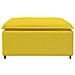 Modulo Poggiapiedi Divano Modulare Giallo Chiaro 100x100x48 cm - Foto miniatura 3