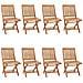 Lusso Casadino -  Sedie Da Giardino Pieghevoli Con Cuscini 8 Pz Massello Di Teak - Foto miniatura 3