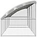 Gabbia per polli Argento 600 x 200 x 198.5 cm Acciaio zincato - Foto miniatura 4