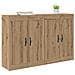 Mobile a muro 2 pcs Rovere artigianale 69,5 x 34 x 90 cm - Foto miniatura 3