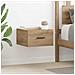 Armadio da Notte 2 pcs rovere artigianale 35 x 35 x 20 cm - Foto miniatura 2