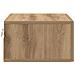 Armadio da Notte 2 pcs rovere artigianale 35 x 35 x 20 cm - Foto miniatura 8