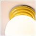 Lampada Da Soffitto Zori Giallo Ip44 Sl. 1898 - Minimalist Lampada A Soffitto Giallo 12x12x16 Cm - Foto miniatura 5
