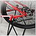 Portabici Pieghevole Triangolare Verticale - Lega Di Alluminio E Pvc - Foto miniatura 4