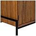Credenza In Legno E Metallo Marrone 110x40x99h Cm - Foto miniatura 7