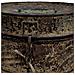 Contenitore Portaoggetti In Metallo Marrone 23x23x27h - Foto miniatura 5