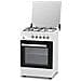 Cucina 4 Fuochi Forno a gas 60x60 Cm LF66GG-40F WHITE - Foto miniatura 1