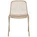 Set Di 4 Sedie Da Giardino Branson-beige-plastica-55x46,5x82 Cm - Foto miniatura 2