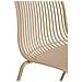 Set Di 4 Sedie Da Giardino Branson-beige-plastica-55x46,5x82 Cm - Foto miniatura 5