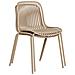 Set Di 4 Sedie Da Giardino Branson-beige-plastica-55x46,5x82 Cm - Foto miniatura 6