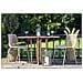 Set Di 4 Sedie Da Giardino Branson-beige-plastica-55x46,5x82 Cm - Foto miniatura 7