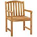 Sedia Rose intagliata a mano 2 pcs Naturale 58 x 60 x 90 cm - Foto miniatura 3