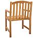 Sedia Rose intagliata a mano 2 pcs Naturale 58 x 60 x 90 cm - Foto miniatura 6