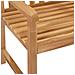 Sedia Rose intagliata a mano 2 pcs Naturale 58 x 60 x 90 cm - Foto miniatura 8