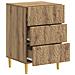 Comodino Rovere Artigianale 43 x 39,5 x 66,5 cm - Foto miniatura 2