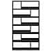 Scaffale per Libri Rovere nero 100 x 33 x 156,5 cm - Foto miniatura 4