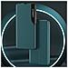 Custodia Eco Leather View Elegante Per Libri Con Supporto, Per Samsung Galaxy A22 4g, Rossa - Foto miniatura 1