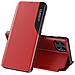 Custodia Eco Leather View Elegante Per Libri Con Supporto, Per Samsung Galaxy A22 4g, Rossa - Foto miniatura 3