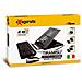 XTMS100KM Kit Tiramisù Supporto per Notebook + Mouse Ottico USB + Tastiera Italiana USB Ultra Slim Black Soft Touch - Foto miniatura 9