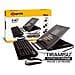 XTMS100KM Kit Tiramisù Supporto per Notebook + Mouse Ottico USB + Tastiera Italiana USB Ultra Slim Black Soft Touch - Foto miniatura 8