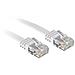 Cavo di Rete Flat U / UTP Cat6 Bianco 10m - Foto miniatura 2