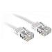 Cavo di Rete Flat U / UTP Cat6 Bianco 10m - Foto miniatura 1