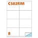 Cf800 Etichette 105x72 Rim - Foto miniatura 1