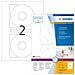 CD Labels 116 100 Sheets DIN A4 200 pcs. 4471 - Foto miniatura 3