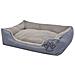 Cuccia Per Cani Con Cuscino Imbottito Taglia Xl Grigio - Foto miniatura 3