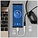 Adattatore Usb Tipo-c Verso Jack 3.5 Mm Cavo Audi Femmina Compatto - Bianco - Foto miniatura 2