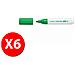 002387 - Pintor - Marcatore - Verde Chiaro - Punta Media - Conf. 6 Pz - Foto miniatura 1