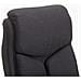 Sedia Ufficio Vaud XL in Tessuto - Poltrona Ergonomica Girevole con Alto Schienale e Braccioli I Poltrona Studio Presidenziale con Portata Max 140 kg I Sedia Pc Regolabile con 5 Ruote Nero - Foto miniatura 5