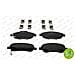Kit Pastiglie Freno Fdb4228 - Foto miniatura 1