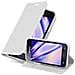 Custodia Compatibile Con Samsung Galaxy J1 2016 In Classy Argento - Coperchio Protettiva Con Chiusura Magnetica, Funzione Stand E Tasca Per Le Carte - Foto miniatura 4