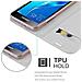 Custodia Compatibile Con Samsung Galaxy J1 2016 In Classy Argento - Coperchio Protettiva Con Chiusura Magnetica, Funzione Stand E Tasca Per Le Carte - Foto miniatura 6
