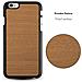 Cadorabo Custodia Compatibile Con Apple Iphone 6 / Iphone 6s In Woody Marrone - Hard Case Coperchio Di Protezione In Look Legno Contro I Graffi E Gli Urti - Foto miniatura 3